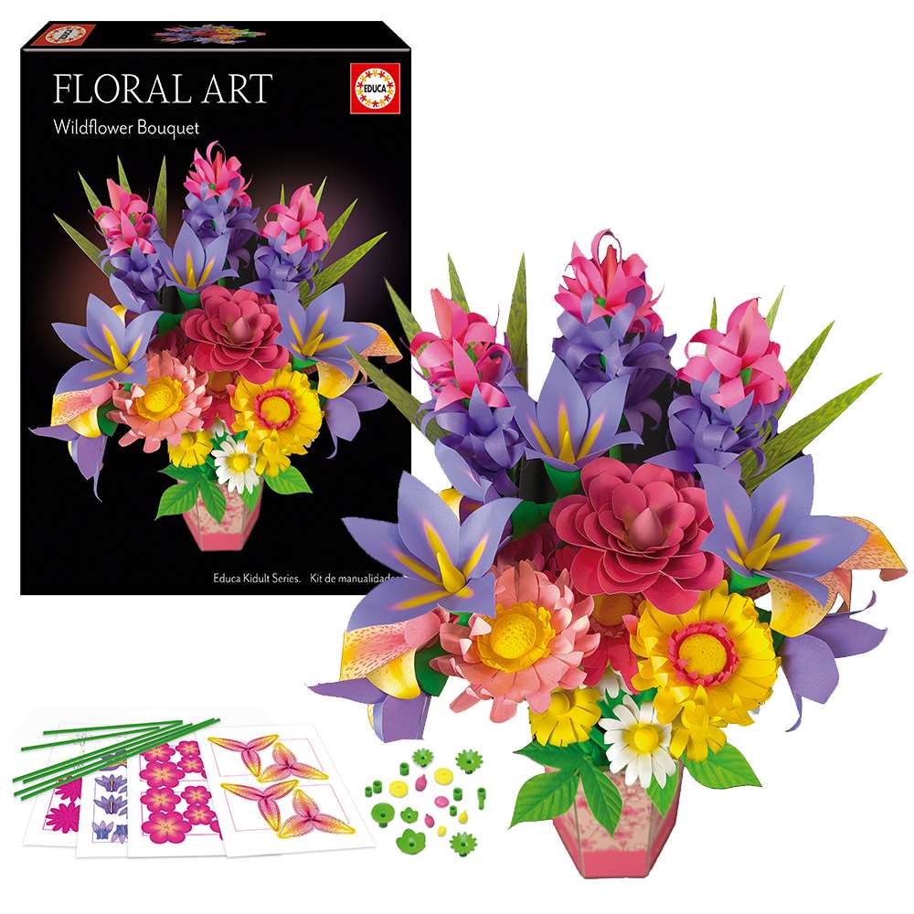 Floral Art Wildflower Bouquet